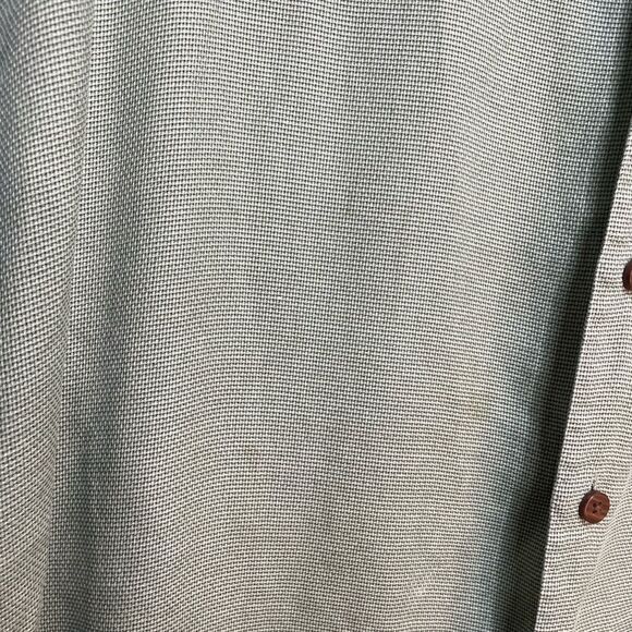 5 for $25🔥Pusser's Island Reserve Green 100% Silk Shirt XXL - Picture 4 of 11